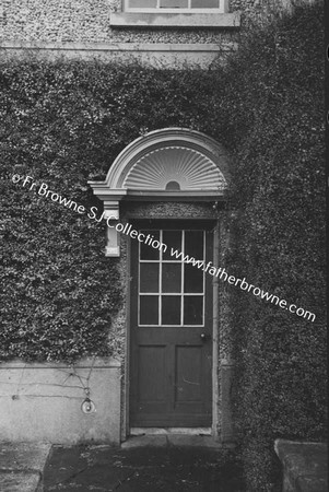 HERBERTSTOWN HOUSE SIDE DOOR